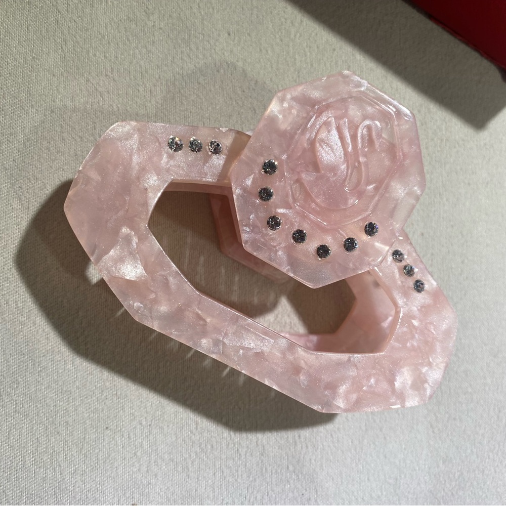 Pink and Blue Crystal Hair Claws - Picture 6 of 10